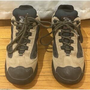 Georgia Boots Men's Tan Suede Lace Up Outdoor Hiking Boots Size 8.5